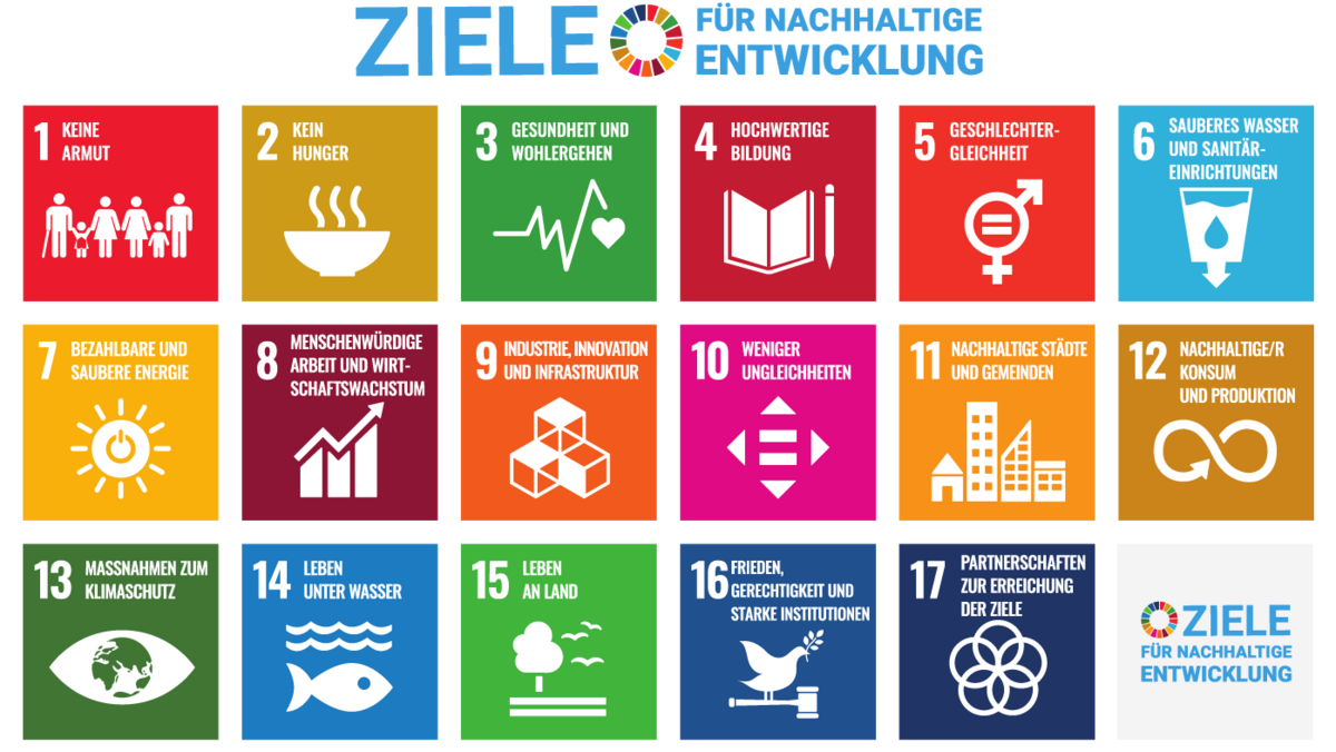 Übersicht: DIe 17 SDG Icons