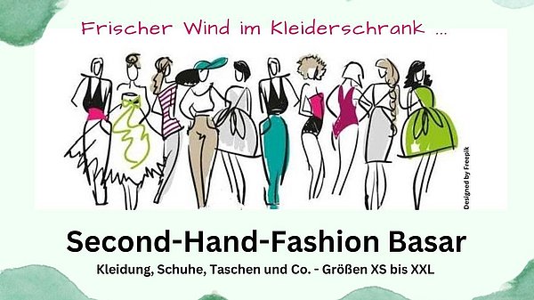 Eine Illustration mit unterschiedlich gekleideten Frauen