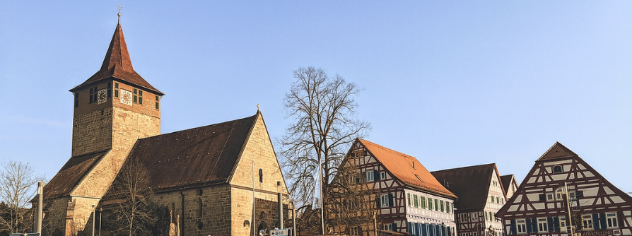 Die Gemeinde Winterbach in Baden-Württemberg