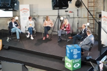 Podiumsdiskussion "What's the deal? Klimaschutz in der Praxis"